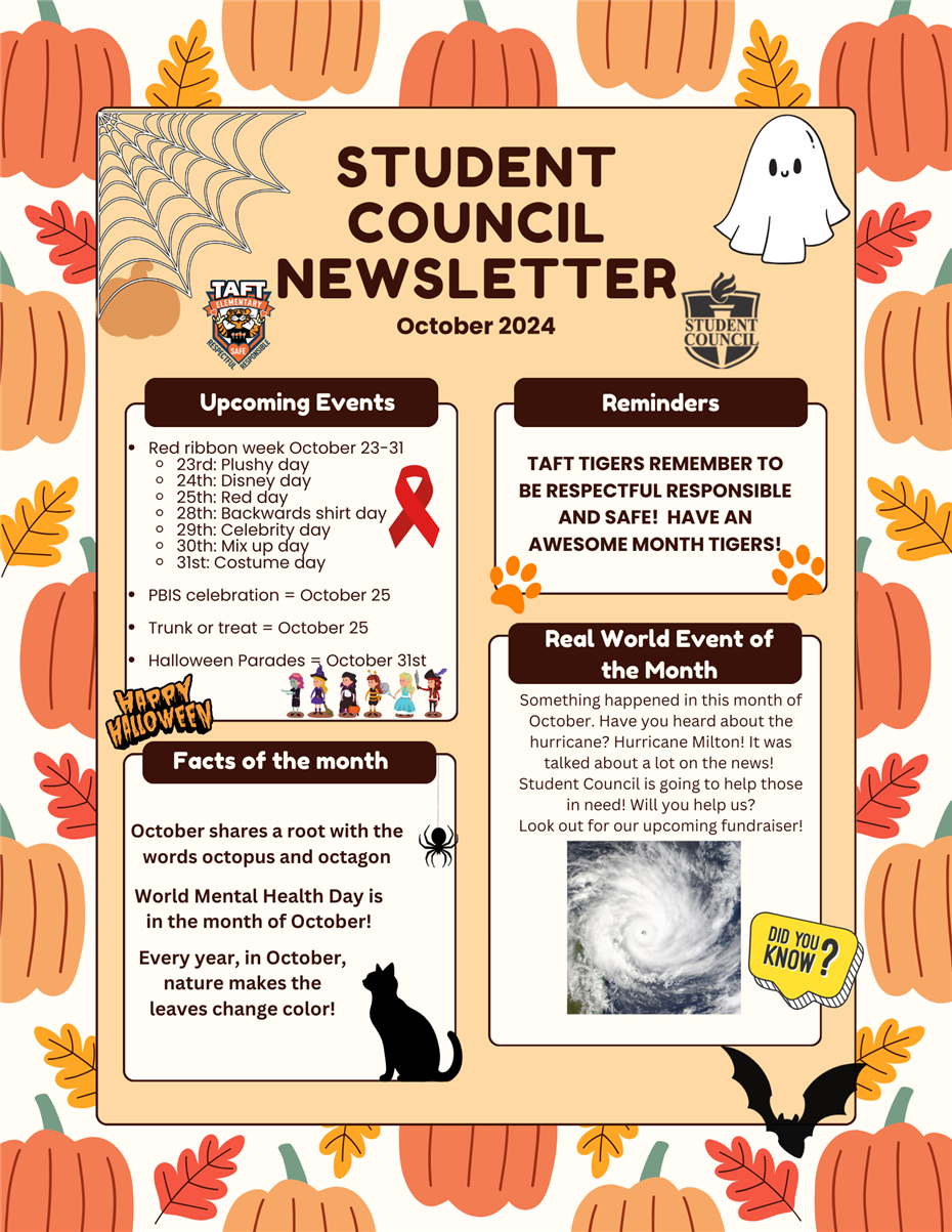 October Newsletter